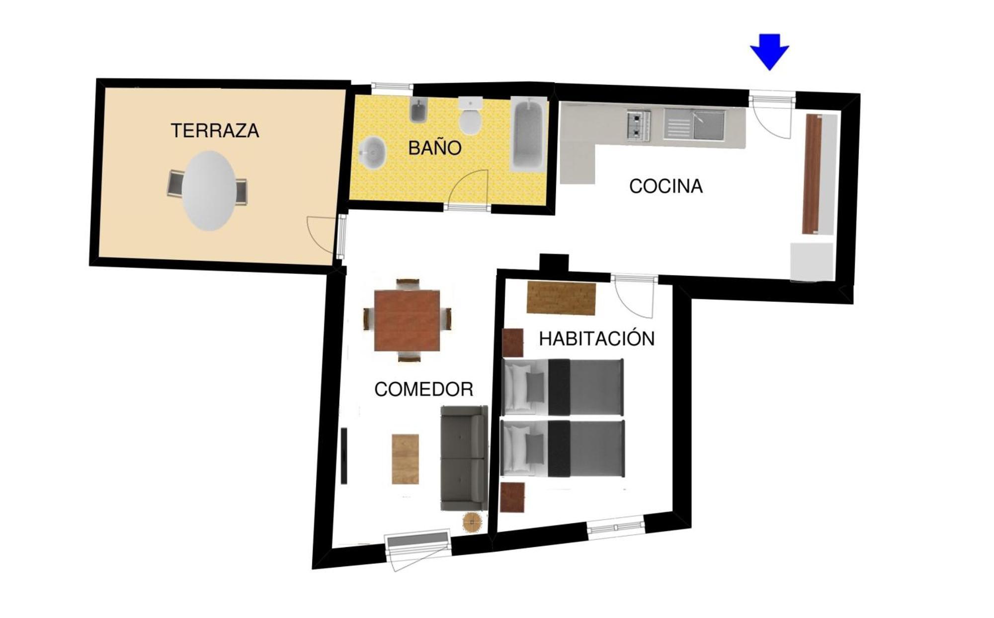 La Muntanya - Apartamentos Rural Guadalest Benimantell Zimmer foto